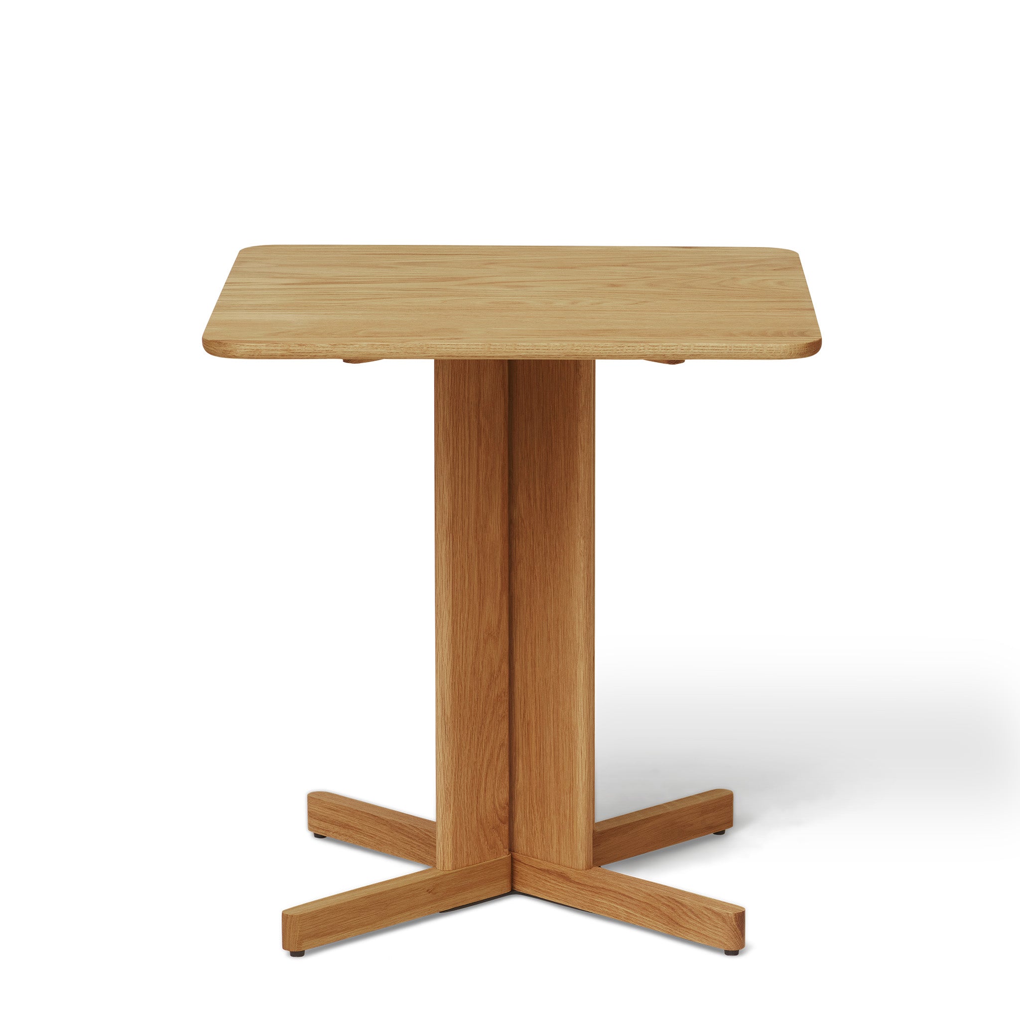 Quatrefoil Square Table 68cm by Form and Refine