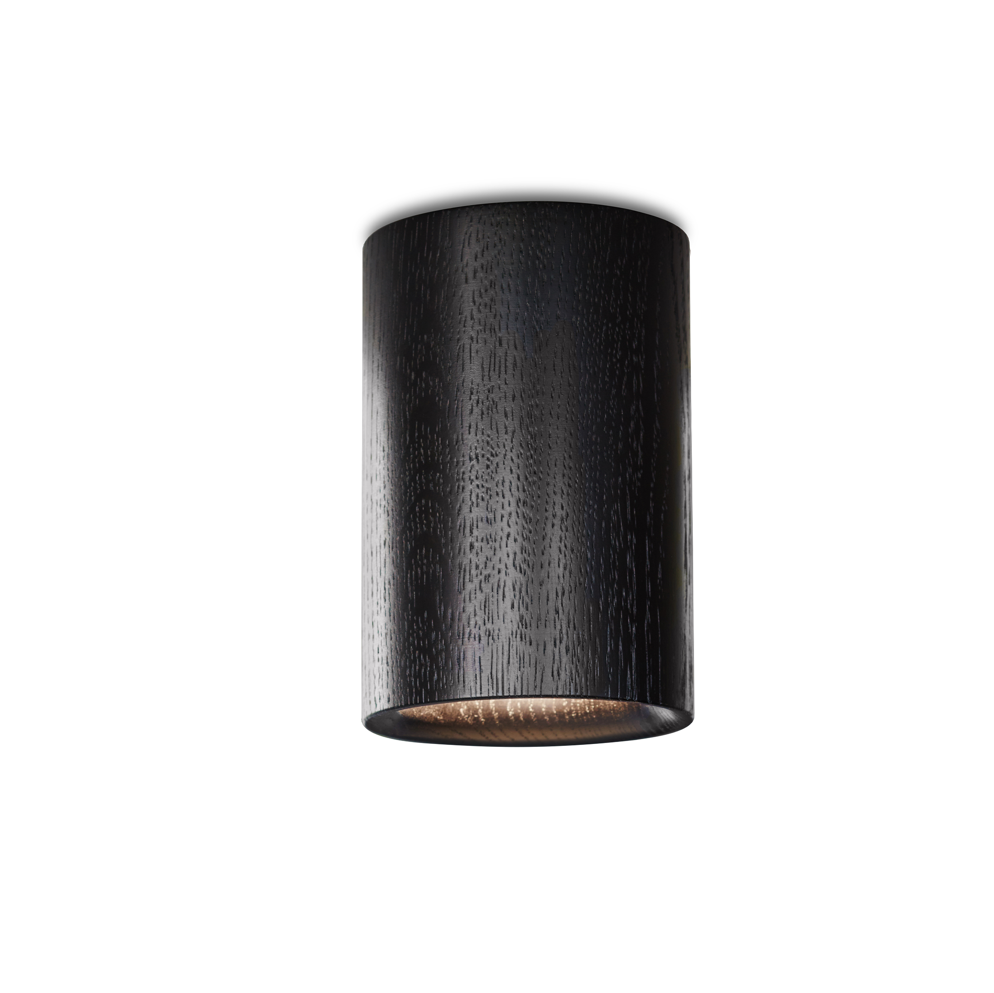 Solid Downlight Cylinder - Wood by Terence Woodgate (Clearance)