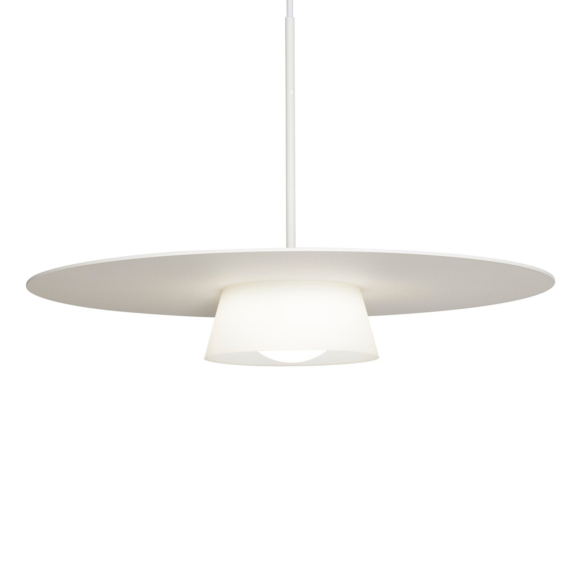 Clearance Sum Pendant / White by Terence Woodgate
