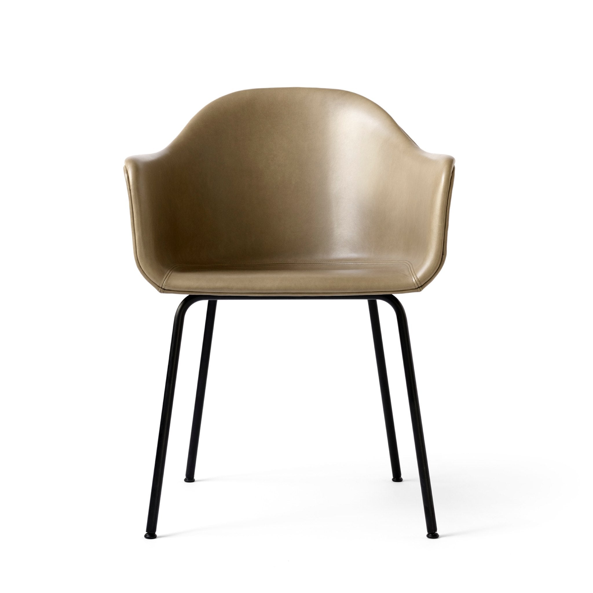 Harbour Chair Upholstered with Steel Base by Norm Architects