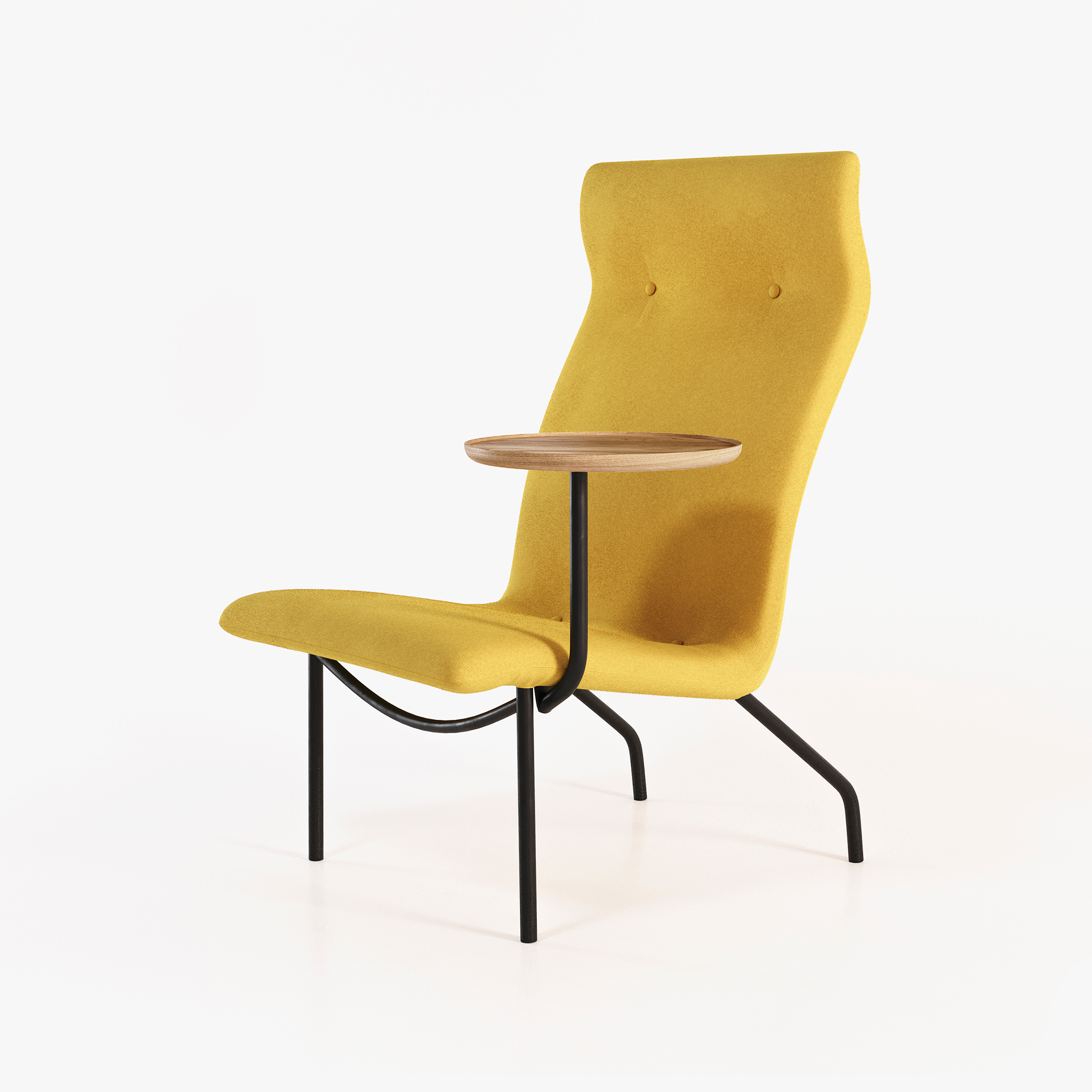 Lucio High Back Chair by Sebastian Wrong for Established & Sons
