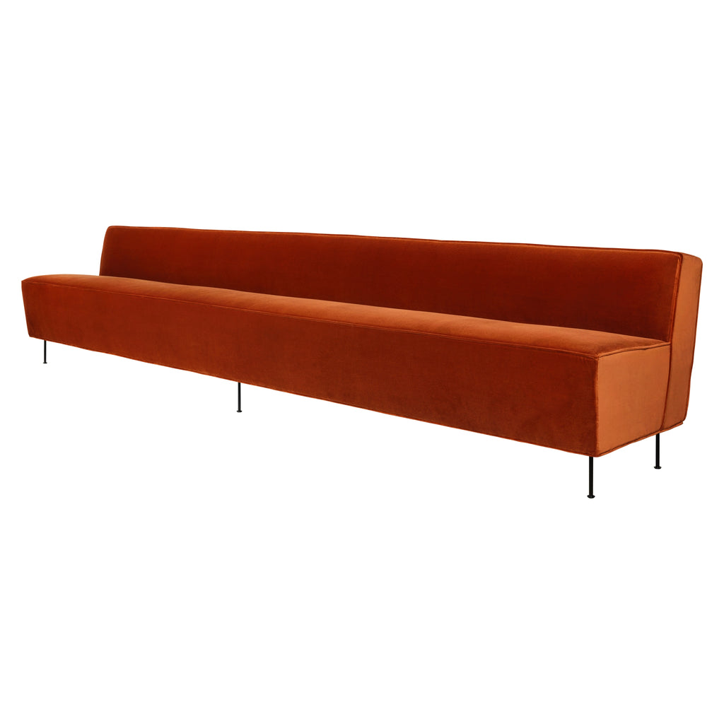 Modern Line Dining Sofa by Gubi