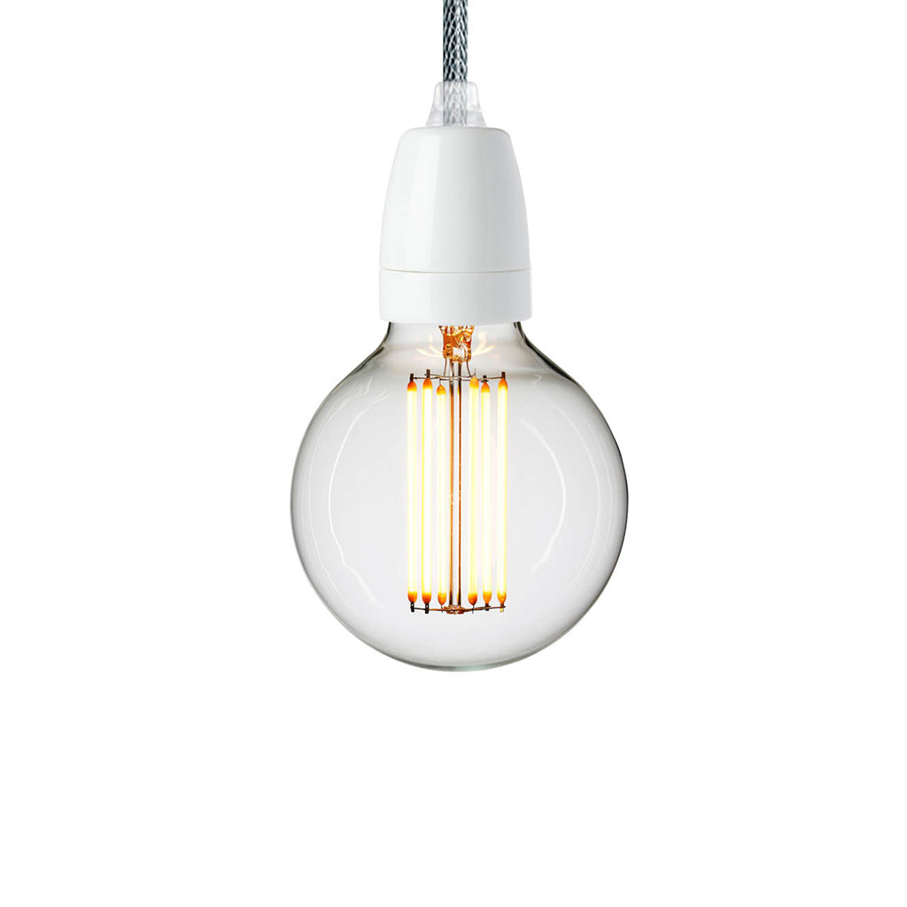 NUD Classic White Porcelain with Textile cord