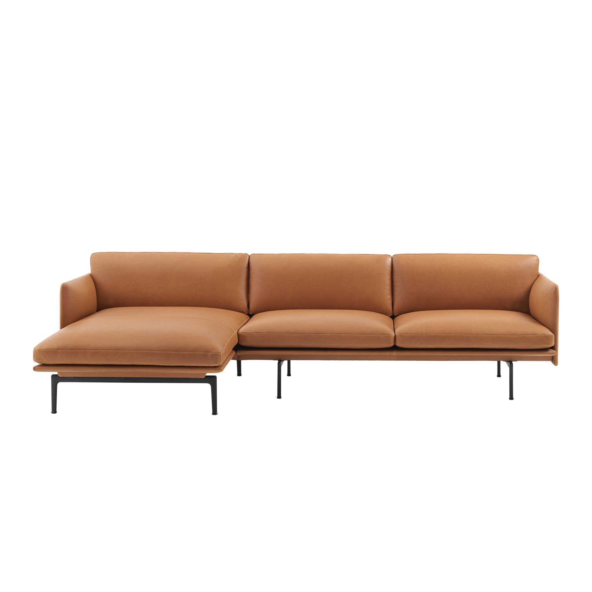 Outline Sofa With Chaise Longue By