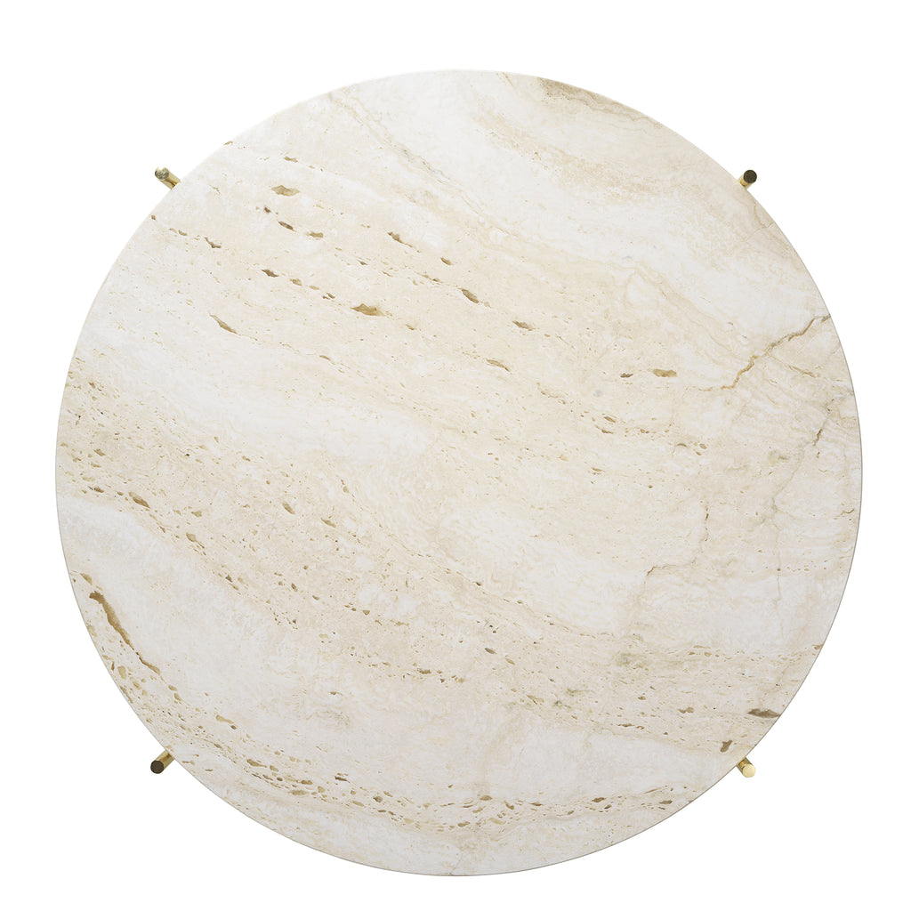 TS Table Travertine by Gubi