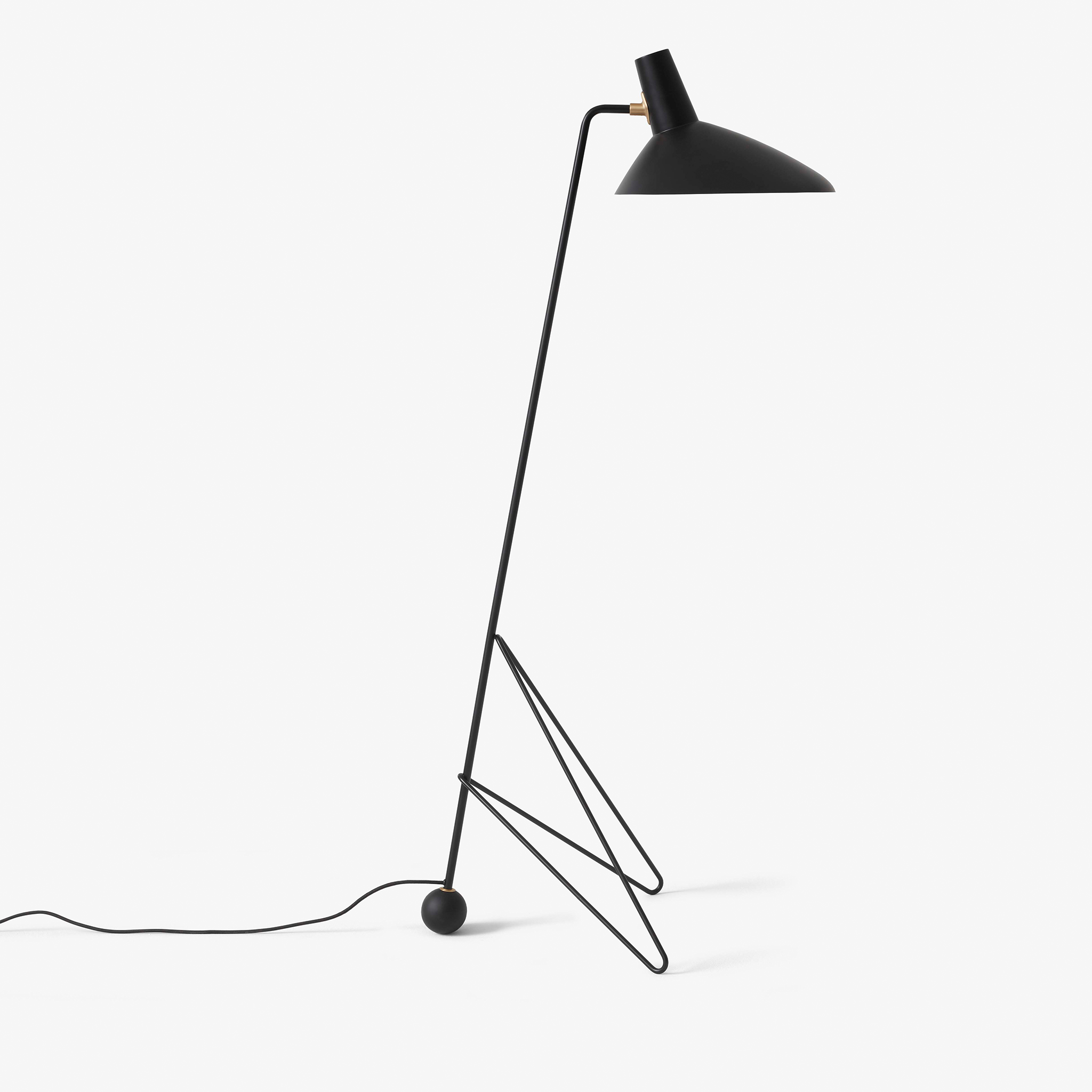 Tripod HM8 Floor Lamp by Hvidt & Mølgaard for &Tradition