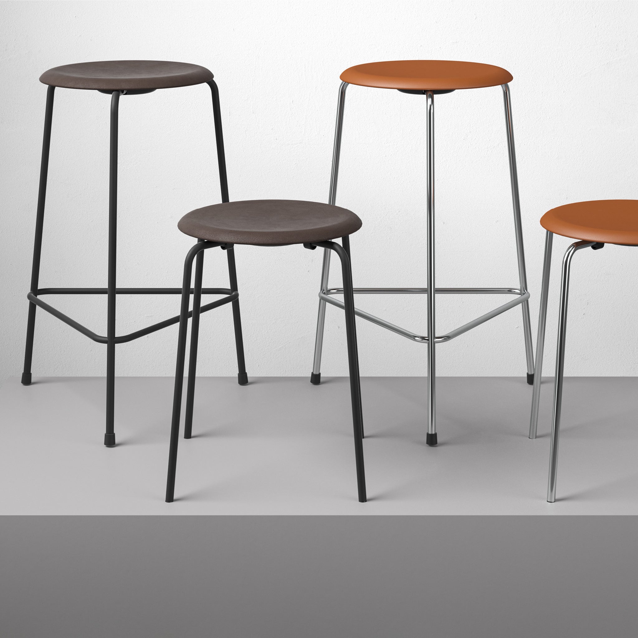 Sgabello da bar High Dot da Fritz Hansen →