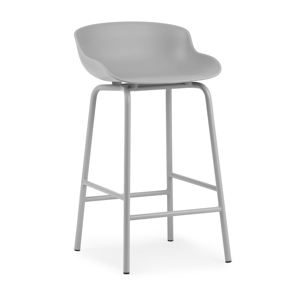 Hyg Barstool with Steel Base by Normann Copenhagen