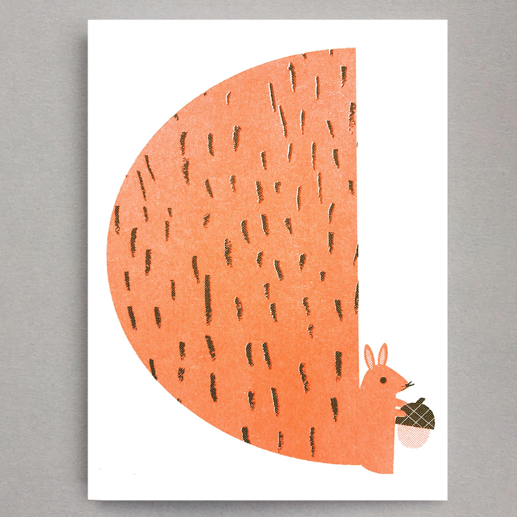 Squirrel Mini Card by Scout Editions