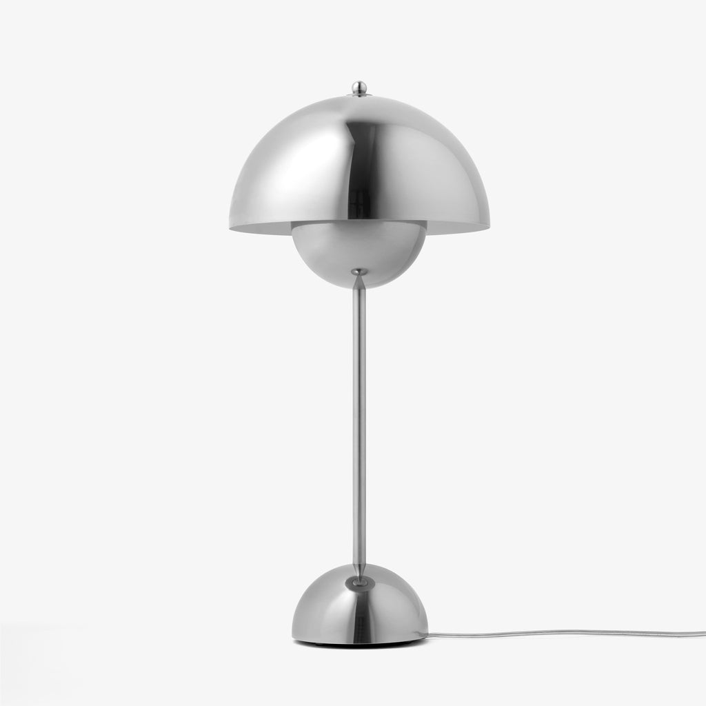 &Tradition Flowerpot Table Lamp VP3 - Chrome (Clearance)
