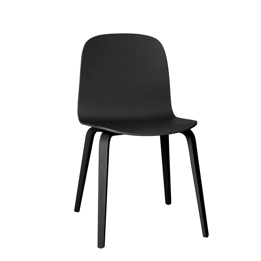 Visu Chair Wooden Frame by Muuto